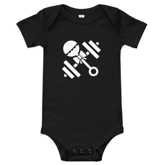 Rattle X Dumbell Onesie